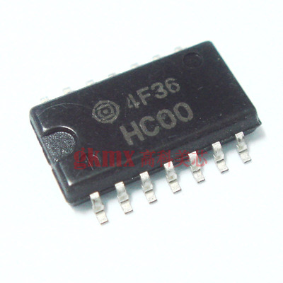 高科美芯 IC集成电路74HC00 SOP14贴四路2输入或非门 1.5元/PCS