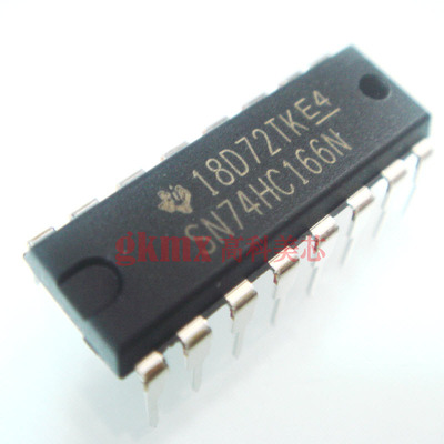 IC集成电路SN74HC166N DIP16德州移位寄存器 1.8元/PCS