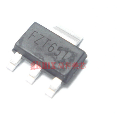 高科美芯 三极管FZT651(SOT223/双极性晶体管NPN) 10个15元