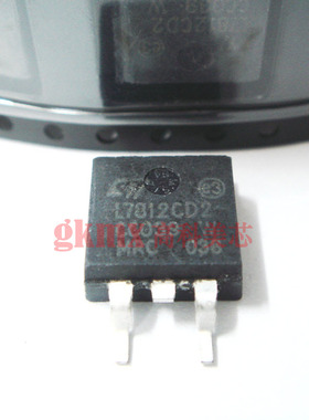 高科美芯 三端稳压L7812C2T TO263贴片电压线性  10个