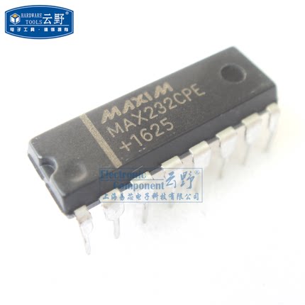 云野 IC集成电路芯片 MAX232CPE DIP16 收发器 热卖 2.5元/PCS