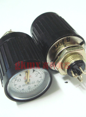 高科美芯 指针式可调电位器WXD2-53 470R可调电阻器 48元/PCS