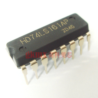 高科美芯 IC集成电路HD74LS161AP DIP16 4位二进制同步 4元/PCS