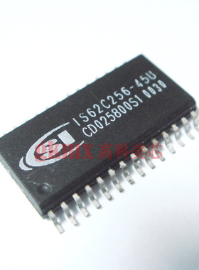 高科美芯 IS62C256AL-45ULI SOP28 256K 32KX8 5V 45ns 6.8元/PCS