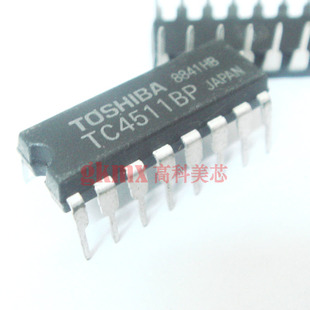 集成电路TC4511BP DIP16直插 编码器 解码器 复用器 3元/PCS