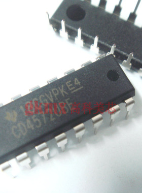 TI集成电路CD4572UBE DIP16直插 现货供应 逻辑门 特价 3元/PCS