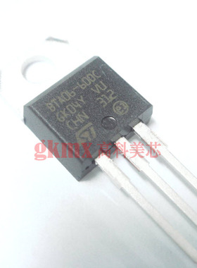高科美芯 双向可控硅开关BTA06-600C TO220 6A 600V 2.5元/PCS