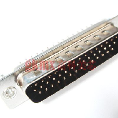 高科美芯 接插件 D型串口座三排DB44直针 公头焊板 7.5元/PCS