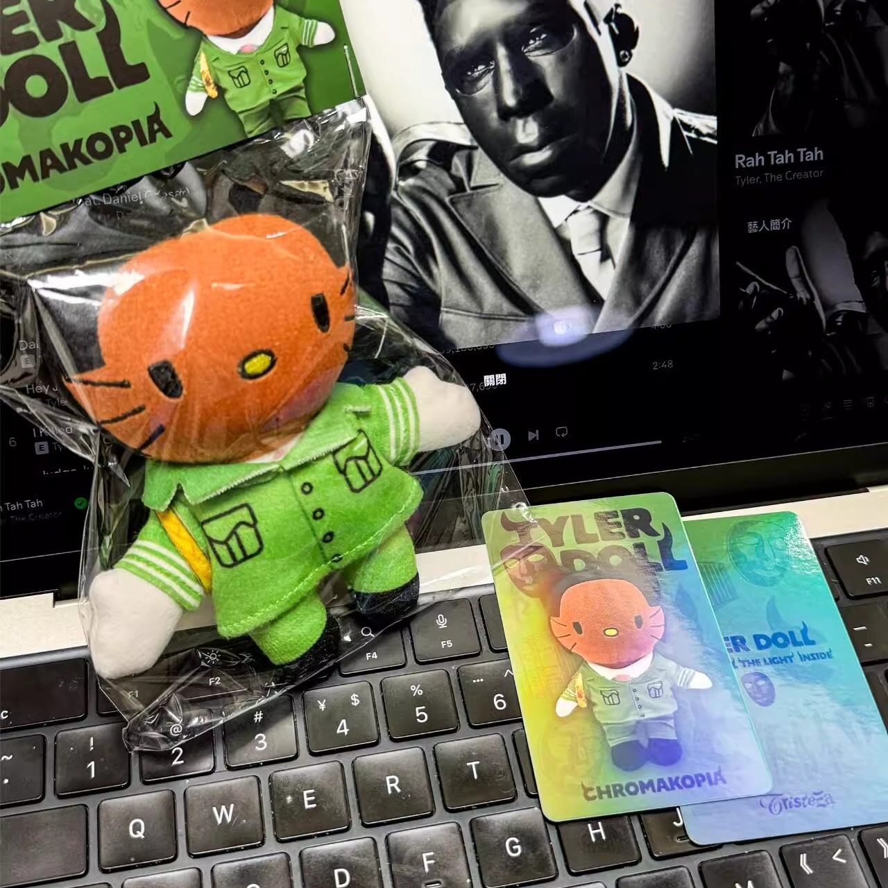 Tyler哈喽kitty包包挂件女生可爱书包挂饰毛绒公仔玩偶背包小饰品