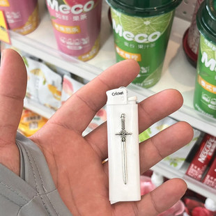 新式火机cricket草蜢正品原创手工长剑纯白diy高颜值砂轮火石滑轮