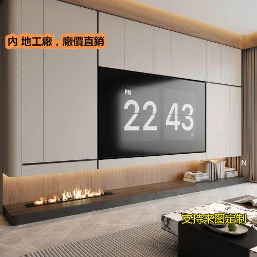 澳门珠海全屋定制满墙电视柜背景墙衣柜自有工厂免费上门测量
