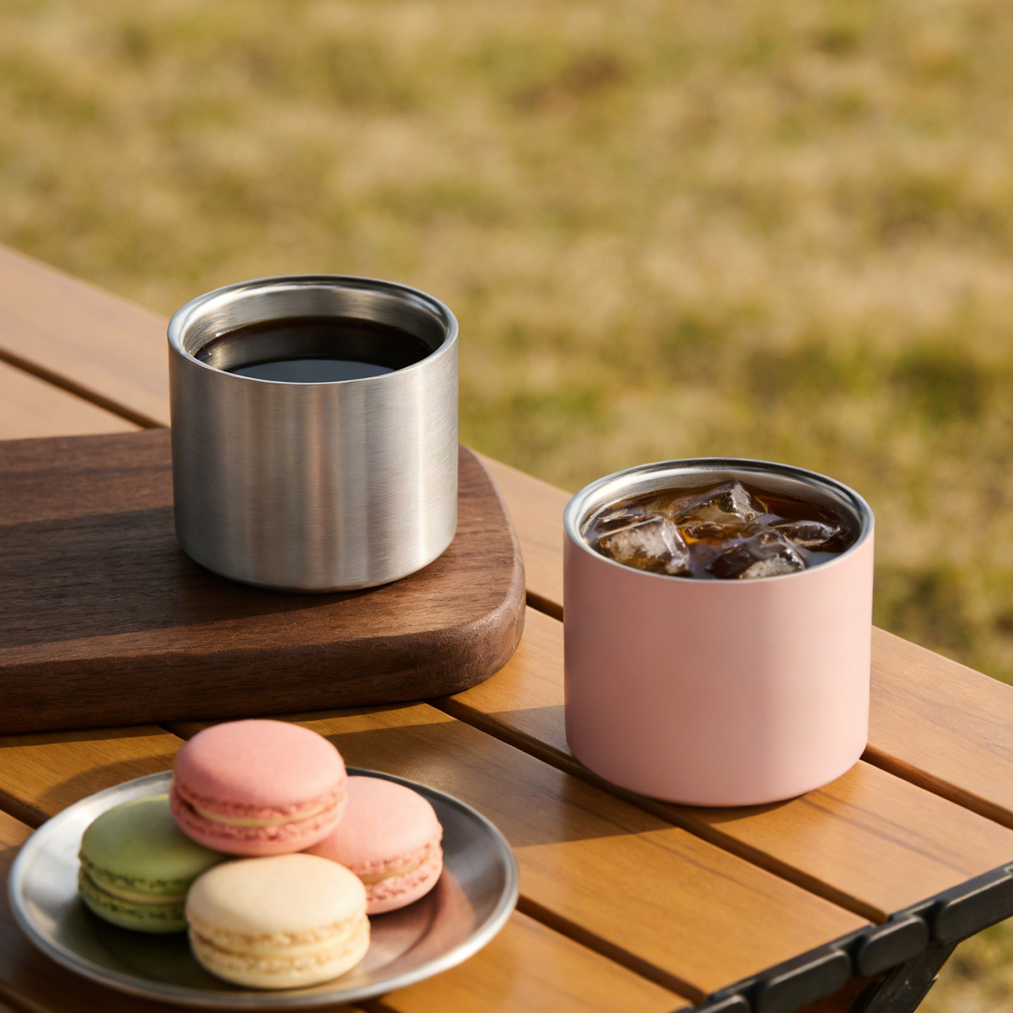 Highwin不锈钢咖啡杯户外露营杯双层隔热水杯防摔便携杯子茶杯小,餐饮具,马克杯,淘宝优惠券,粉丝福利购,淘宝优惠卷