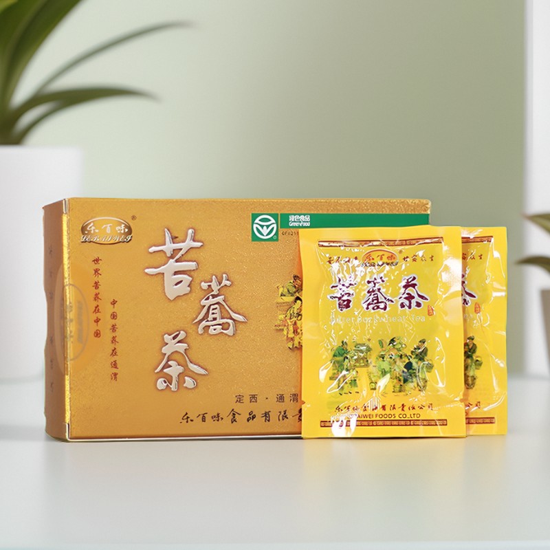 甘肃乐百味独立包装苦荞茶买5送1