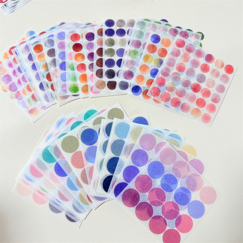 嘟嘟麦日常生活系列圆点贴纸