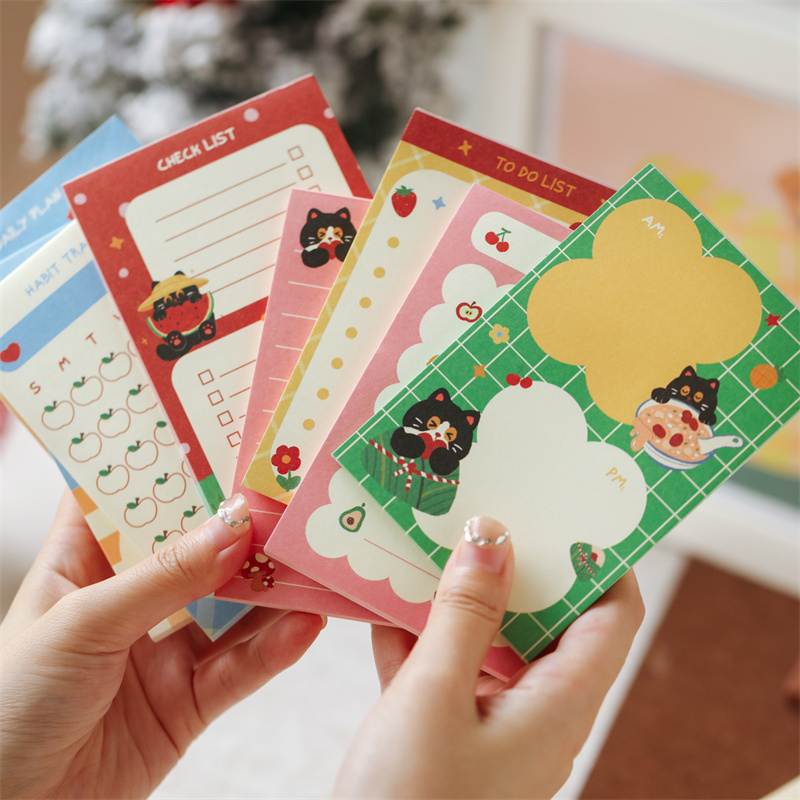 贝祥HOSYLOVE软糖黑猫便签本