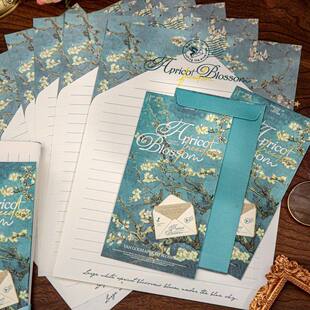 纸先生信纸信封套装 拾梦信笺系列 花卉文艺韩系优质手写纸仪式感