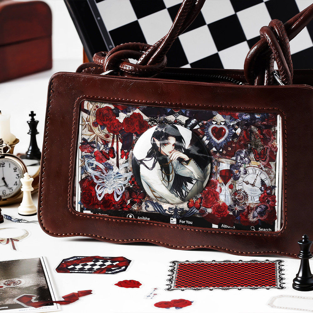 暗黑哥特风玫瑰之诗谷美装饰DIY贴纸包 复古花卉谷子痛包咕卡贴画,文具电教/文化用品/商务用品,贴纸/立体贴纸,淘宝优惠券,粉丝福利购,淘宝优惠卷