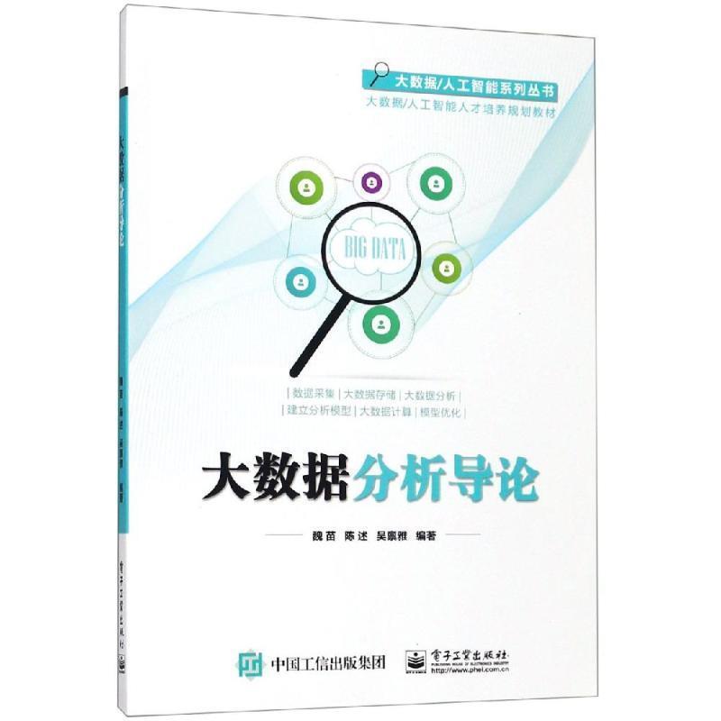 【书】  大数据分析导论9787121360220