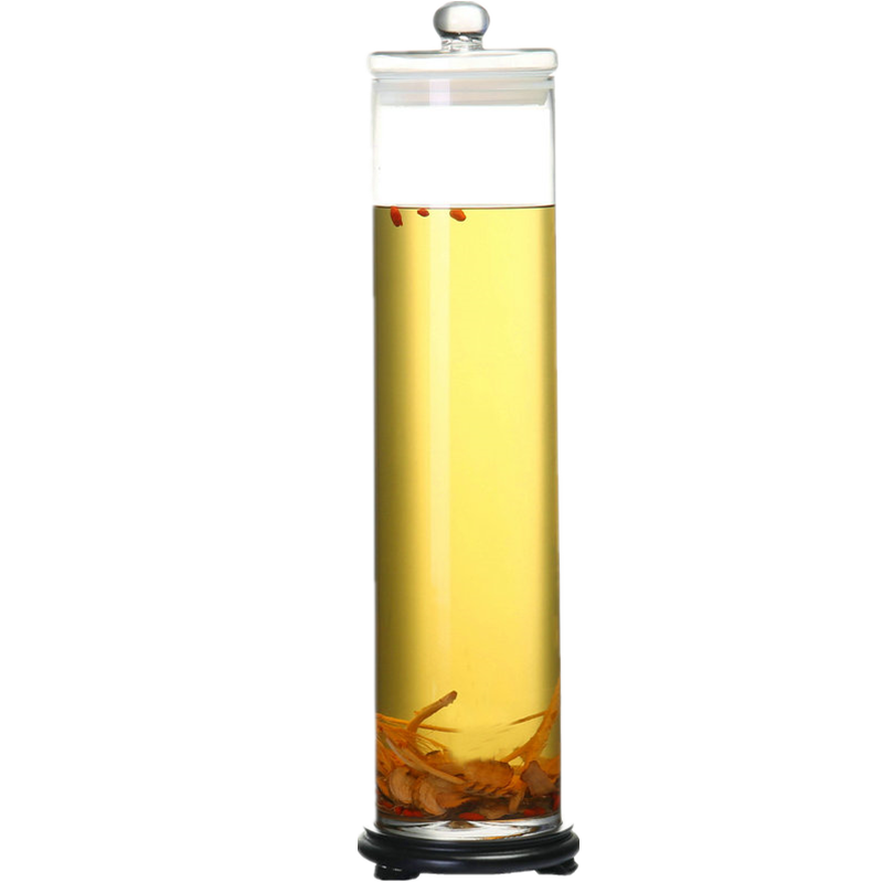 大码加高泡酒瓶长条药材泡酒罐高0.8米 1.0米 1.2米 宽15cm 20cm
