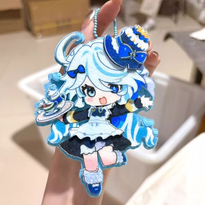 芙宁娜周边自制不织布挂件