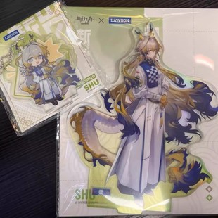 明日方舟x罗森联动周边立牌年款新岁溢锦程令黍阿米娅高颜值自制