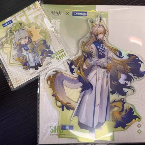 明日方舟x罗森联动周边立牌年款新岁溢锦程令黍阿米娅高颜值自制