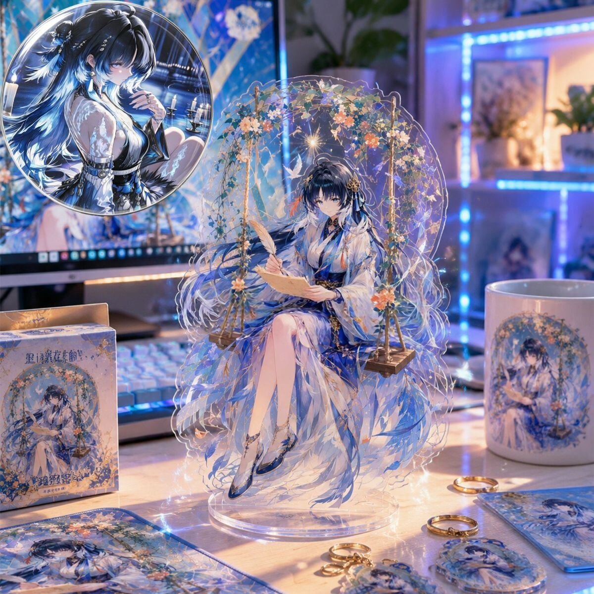 鸣潮秧秧甜美亚克力立牌徽章图片