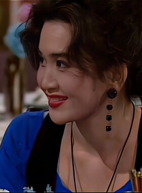女明星黑色水晶吊坠耳环耳坠耳钉