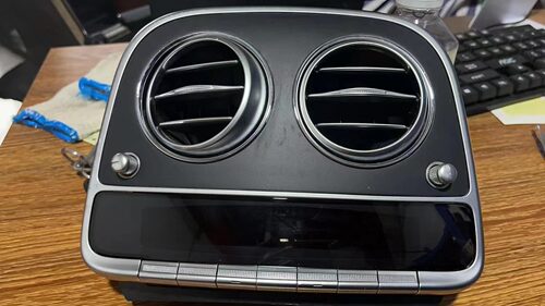 适用奔驰S级W222后空调控制面板S300 S400 S500 S600后空调出风口