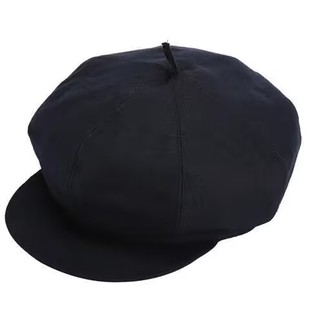 八角帽男中老年博士帽保暖爷爷帽贝雷帽呢子画家帽老人帽子