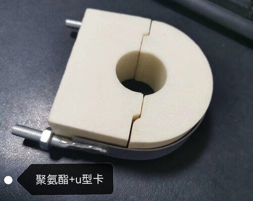 聚氨酯U型卡保温U型管卡速丽保管托黄木托保温U型卡C型钢保温管卡