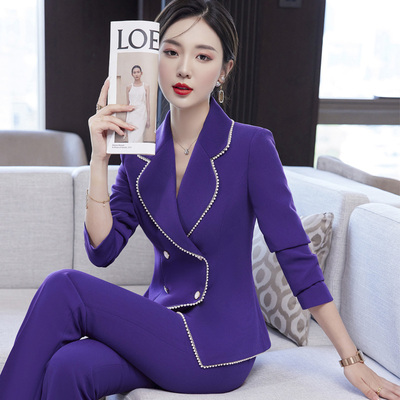 职业装女装套装秋冬高端西装正装