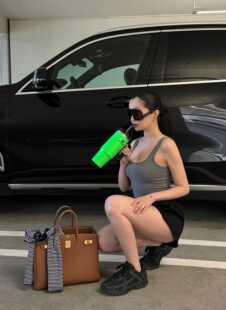 MIMICARLEY 清仓 Skim*新款平替U领短款丝滑基础打底弹力吊带背心