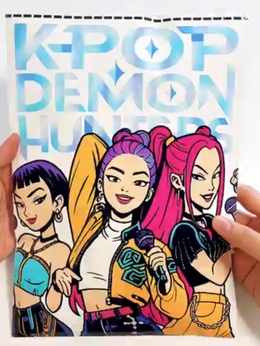自制KPOP猎魔猎人女团盲袋解压周边专注儿童手工创意diy益智玩具