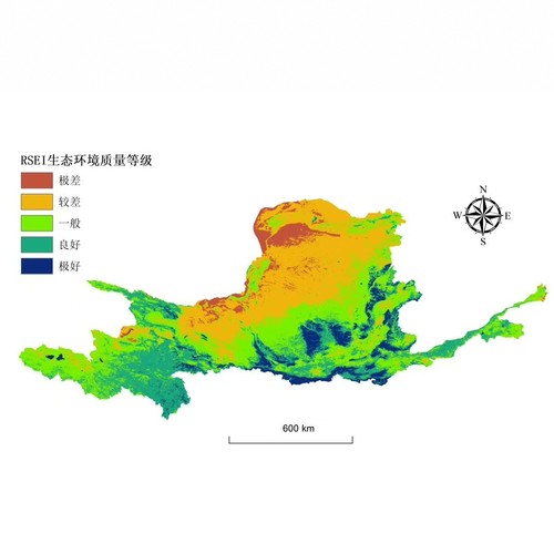 RSEI遥感生态指数提取使用landsat或modis数 据包括NDVI,WET,LST,
