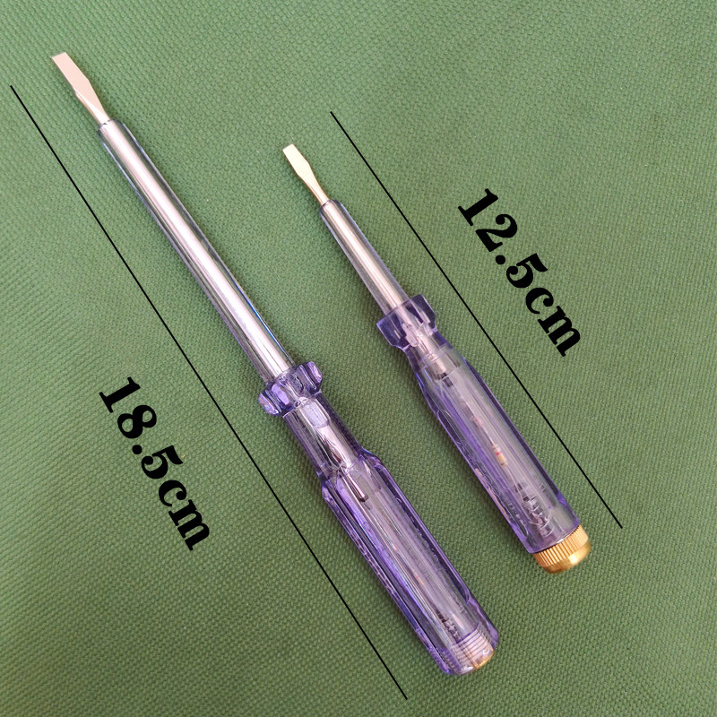 贝卓试电笔电工专用测电笔 家用验电笔 感应电笔一字两用螺丝刀