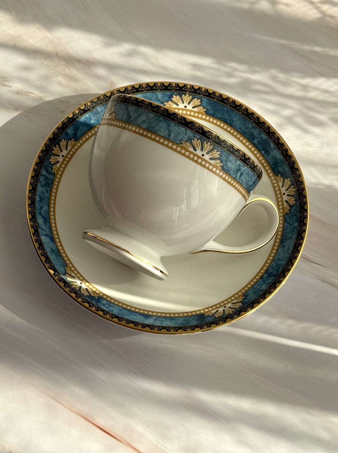 英国产wedgwood威基伍德curzon leigh骨瓷咖啡杯碟红茶杯英式茶具