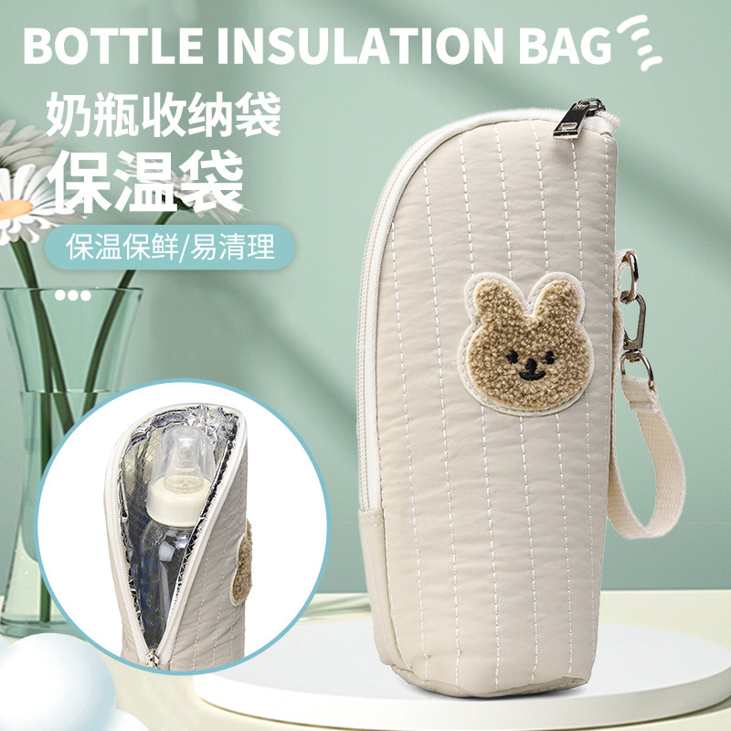 轻便迷你挂式奶瓶保温包图片