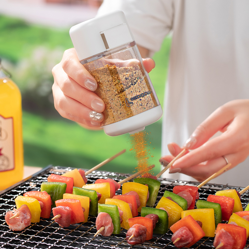 日本定量盐罐调料盒厨房家用