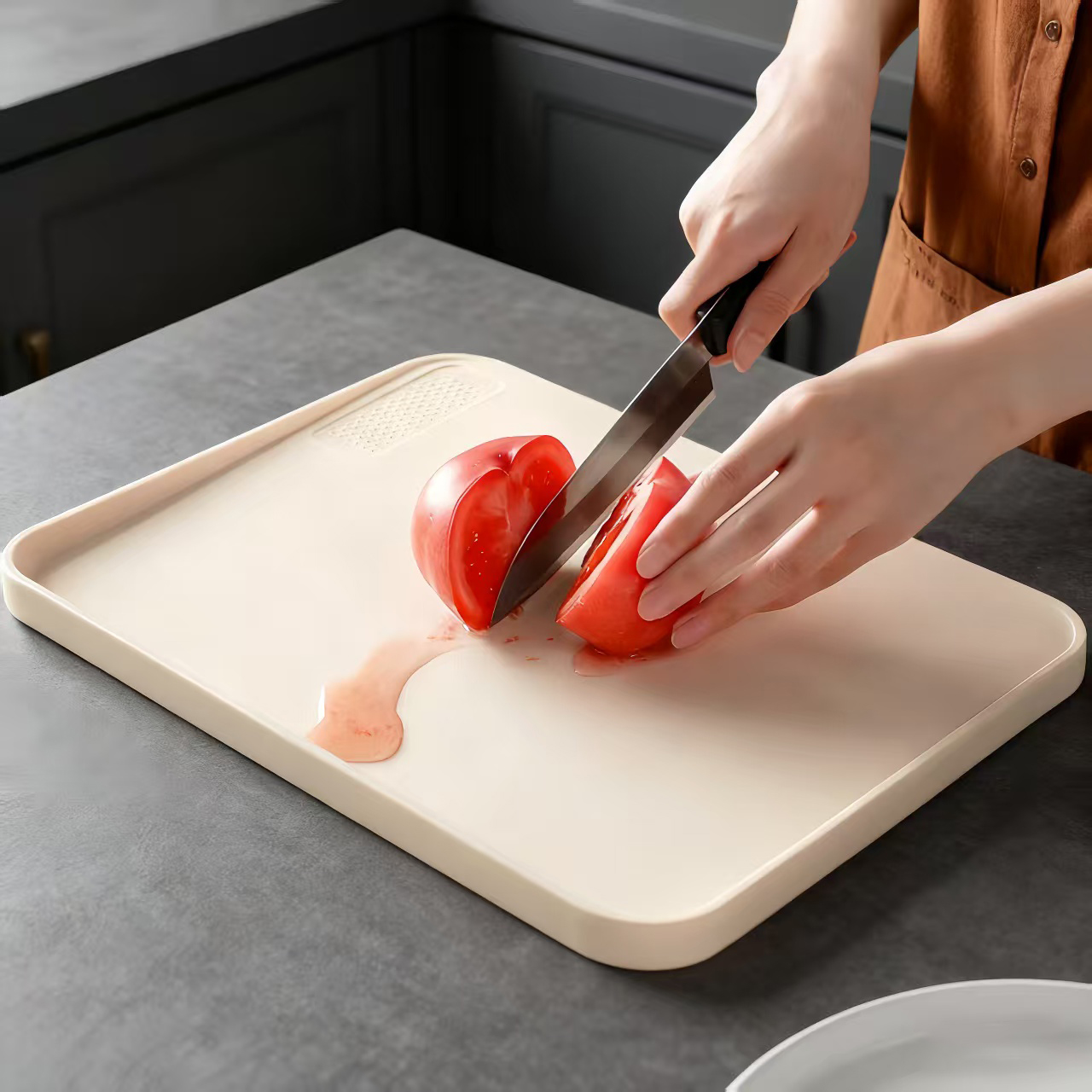 日本切水果砧板塑料菜板防霉生