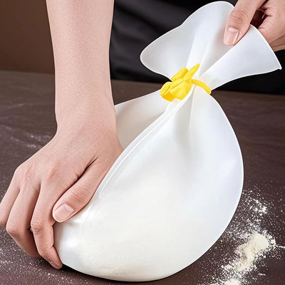 日本加厚铂金硅胶揉面袋活面食品级醒面家用和面神器发面揉粉面团
