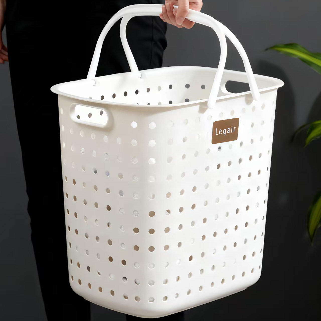 日本脏衣篮置物架放脏衣服的收纳筐装脏衣篓家用换洗衣服浴室神器