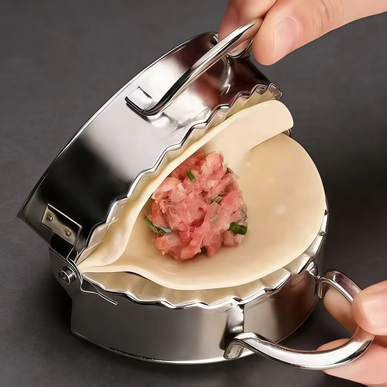 日本304不锈钢包饺子器模具新款压饺子皮神器手工包水饺专用工具,厨房/烹饪用具,包饺子器,淘宝优惠券,粉丝福利购,淘宝优惠卷