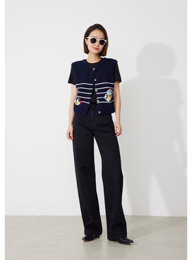 RUGOSAM「直筒裤系列」暖冬新品丨高腰女修身显瘦牛仔裤RB0474