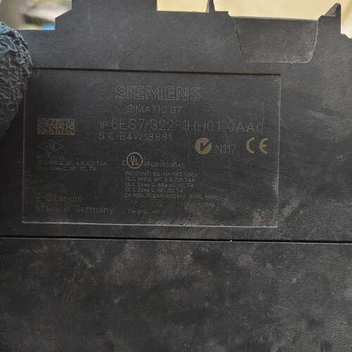 可维修PLC，型号:6ES7 322-1HH01-0AA0，议价