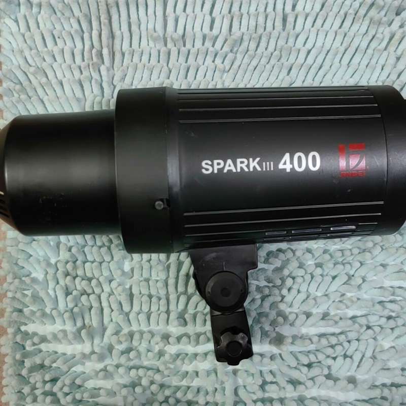 可维修金贝SPARK III 400W闪光灯，三代摄影直播灯议价图片