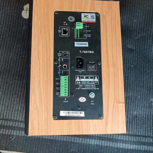 可维修ITC T-7807一体化壁挂式网络音频解码音箱，学校用的，议价
