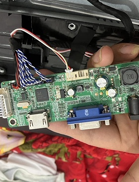 SHUJIE数捷显示器SJ240K2主板 电源驱动一体板