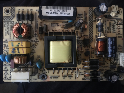 GOVO冠微显示器G3202电源板HL3232B升压板 新境界N3202 高压板