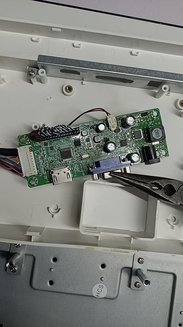 PANDA熊猫显示器PK27FA2主板K270电源驱动一体板5V